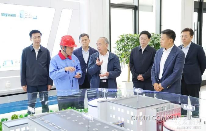 山东省委书记林武到魏桥创业集团调研