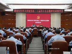 湖南米兰体育举行学习贯彻党的二十届四中全会精神宣讲报告会